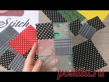Прекрасная идея, что сшить из небольших кусочков ткани DIY мастер-класс