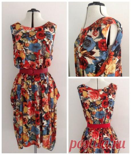 Wrap платье- как сшить, как носить..