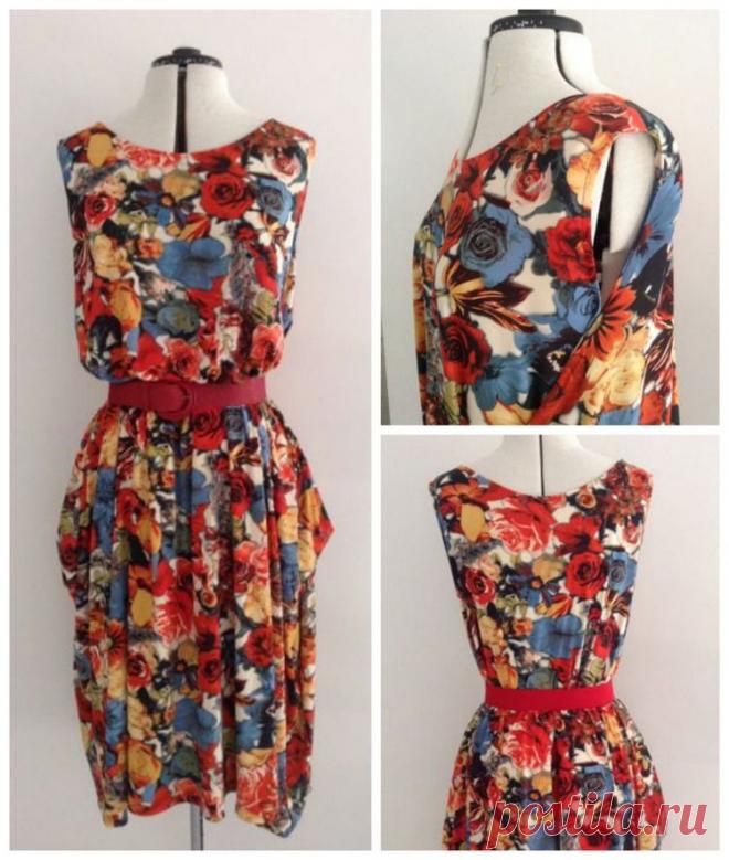 Wrap платье- как сшить, как носить..