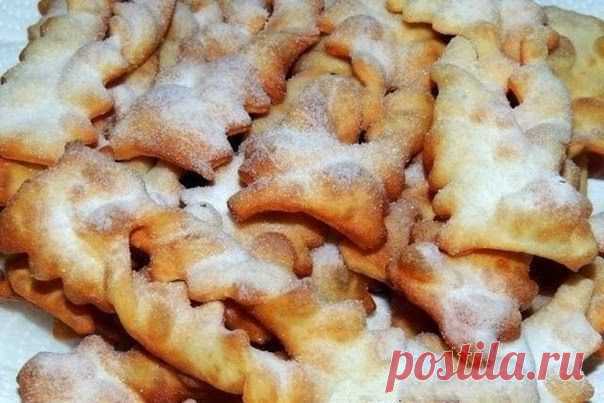 Шустрый повар.: Хворост на кефире