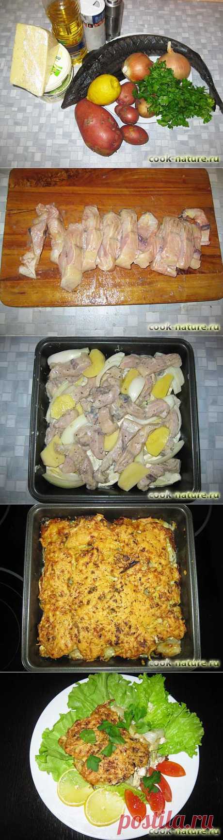 Осетрина запеченная в духовке