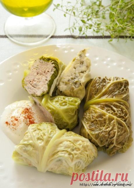 Необычные и очень вкусные голубцы из савойской капусты!