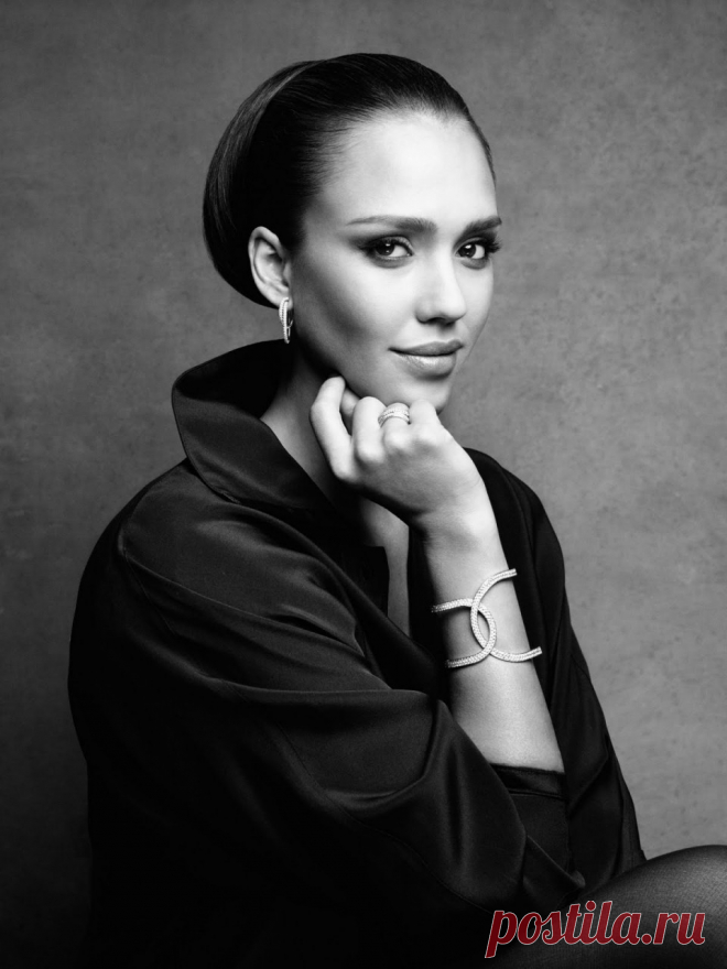 Джессика Альба (Jessica Alba) в фотосессии Патрика Демаршелье (Patrick Demarchelier) для бренда Piaget (2011)
