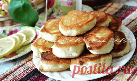 Оладьи на сметане без яиц от Наташи Чагай