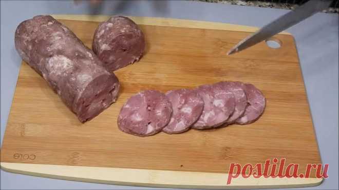 Без мясорубки, коптильни и оболочки. Свекровь научила готовить вкусную рубленую ветчину в духовке