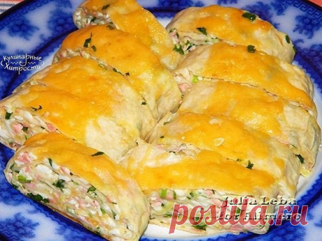 ЗАКУСОЧНЫЕ РУЛЕТЫ В ДУХОВКЕ
