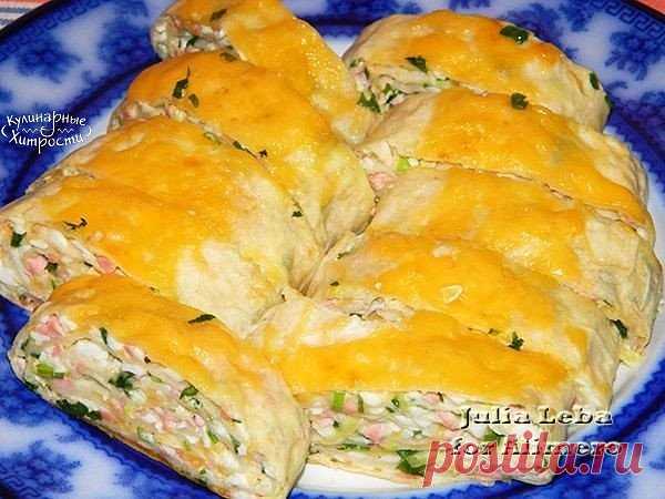 ЗАКУСОЧНЫЕ РУЛЕТЫ В ДУХОВКЕ