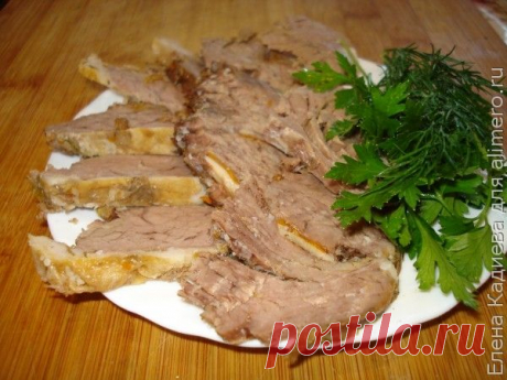Буженина из говядины в мультиварке