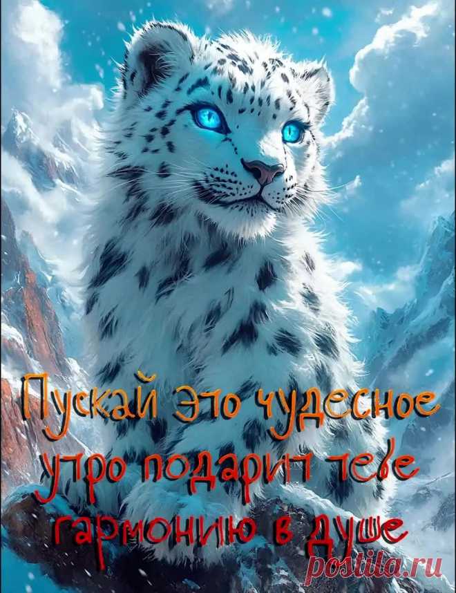 Картинка доброе утро зимняя