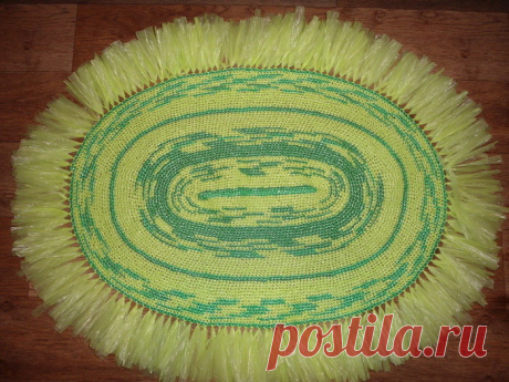 Как из полиэтиленовых пакетов сделать коврики своими руками? | HANDMADE | Дзен