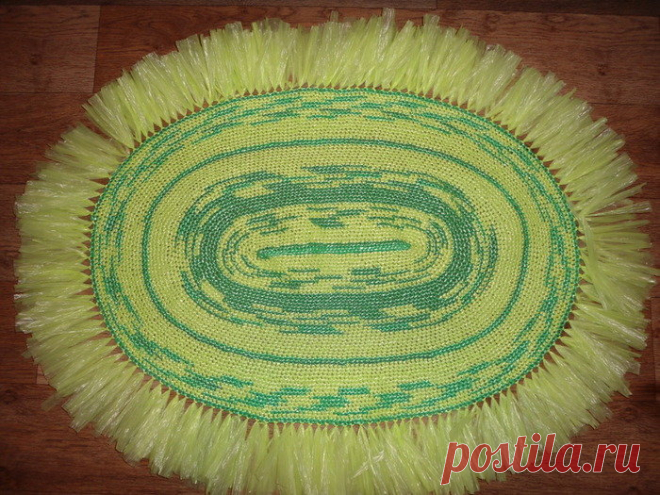 Как из полиэтиленовых пакетов сделать коврики своими руками? | HANDMADE | Дзен