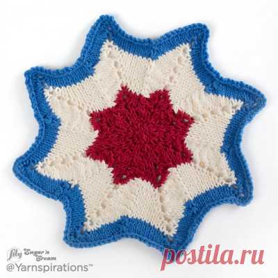 Американские Вязать Кухонное Полотенце, Вязать Узор | Yarnspirations