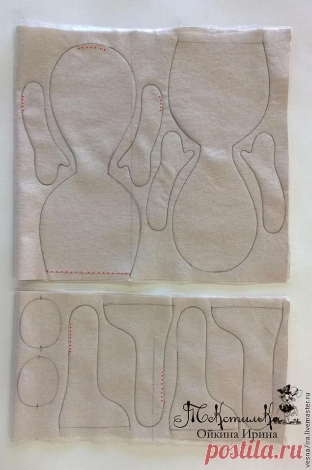 Мастер-класс по изготовлению тела для куколки-большеножки - Ярмарка Мастеров - ручная работа, handmade