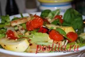 Салат с гриль-овощами - Cooking Palette » Cooking Palette