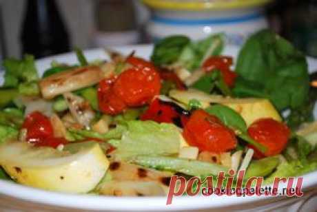 Салат с гриль-овощами - Cooking Palette » Cooking Palette