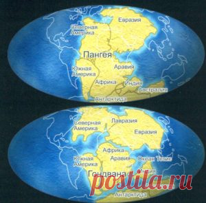 Как выглядела земля раньше - Пангея | Миллион ответов на любой вопрос