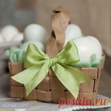 DIY Grocery Bag Easter Basket |