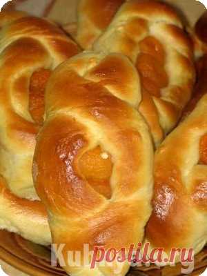 Булочки с курагой