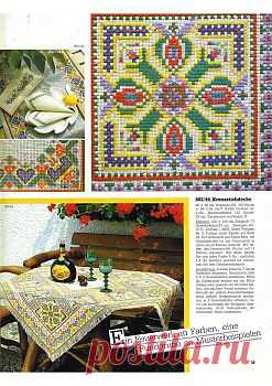 Burda special E863 1986 Kreuzstichheft.