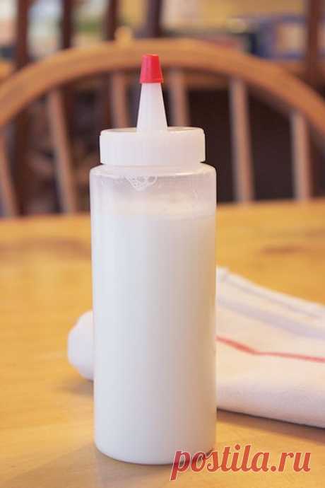 Рисуем гелем-отбеливателем