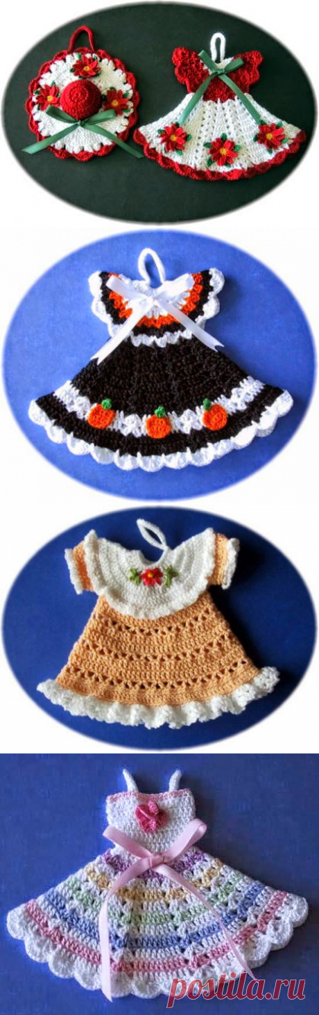 Платья для маленьких кукол.