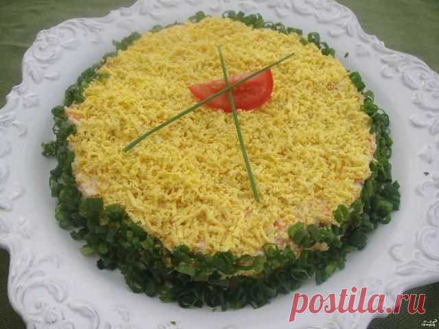 Мимоза с рыбной консервой