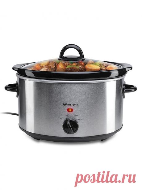 Медленноварка КТ-2010, Kitfort Медленноварка Kitfort KT-2010 является отличным решением для тех, кто любит блюда длительного приготовления. Это каши, рагу, жаркое, соусы, варенье, топлёное молоко и ряженка, пудинги, и даже пироги. Тушение, томление или запекание при невысокой температуре, с минимальным количеством жиров или в собственном соку, является одним из лучших вариантов приготовления диетических блюд. Так как медленноварка готовит продукты при малых температурах, п...