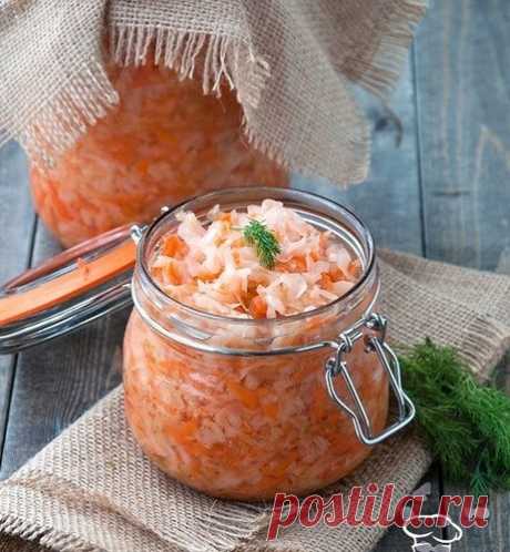 ХРУСТЯЩАЯ КВАШЕНАЯ КАПУСТА