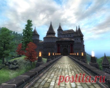 Замок Скинграда, резиденция графа Януса Гассилдора, скрытого вампира, сумевшего подавить свои темные инстинкты.