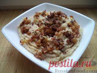 Рецепт: Паштет из белой фасоли и яиц на RussianFood.com