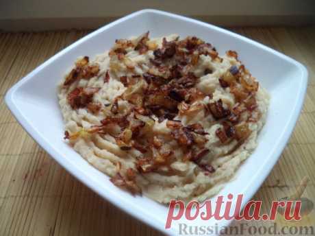 Рецепт: Паштет из белой фасоли и яиц на RussianFood.com