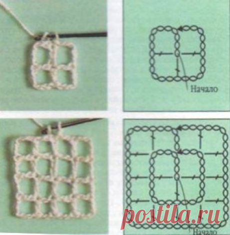 Квадраты от середины | Столбик плюс ...