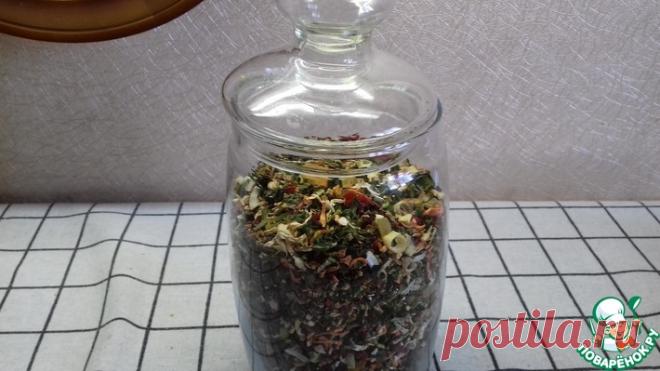 Сухой овощной бульон Кулинарный рецепт