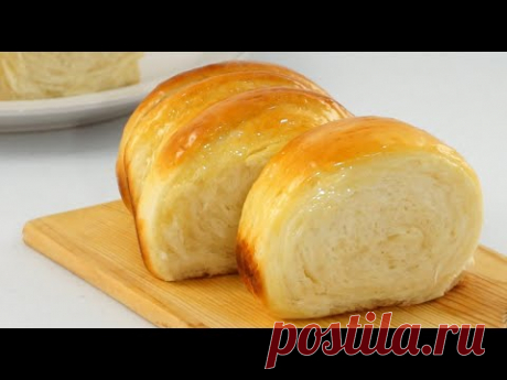Мягкий и пышный хлеб из сгущенного молока