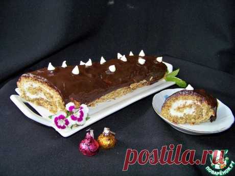 Миндально-шоколадное пирожное Кулинарный рецепт