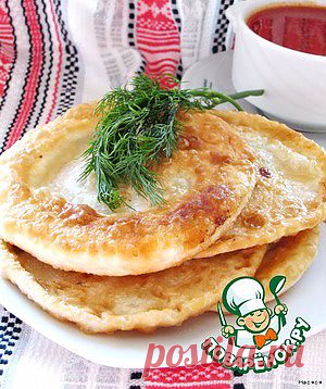 Лепешки "по спирали" с сыром и творогом - кулинарный рецепт