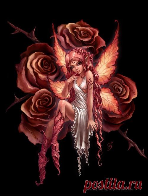 Работы художницы Анны Игнатьевой/ Раздел "Феи" (44 работ) » Картины, художники, фотографы на Nevsepic