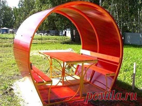 Беседки из поликарбоната