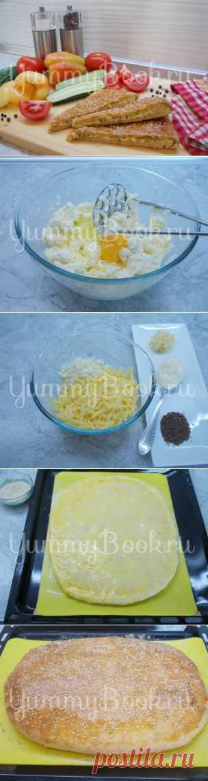 Сырная лепёшка - пошаговый рецепт с фото