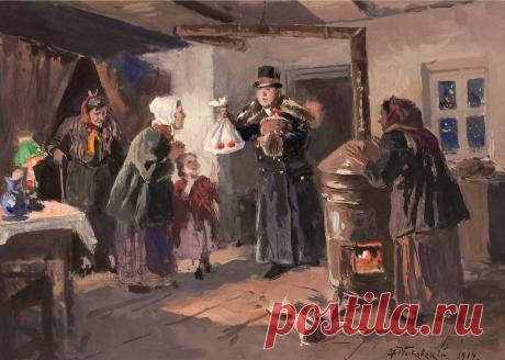 Почему молодая дама разглядывает пожилую женщину в лорнет | Картины с историей | Яндекс Дзен