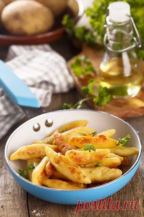 Картофельные пальчики (Schupfnudeln).