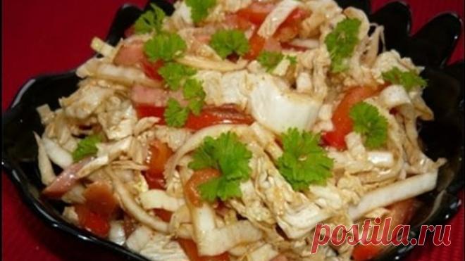 ТОП-6 Салатов с Пекинской Капустой! 
Именно с пекинской капустой получаются самые нежные салаты! Мы собрали для вас 6 лучших рецептов. 
Забирайте в коллекцию)