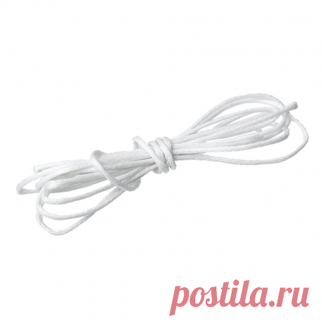 DoreenBeads Прекрасный 80 М Оптовая Белый Навощенные Хлопок Ожерелье Шнура 1 мм (B08086) купить в магазине DoreenBeads Finding Store на AliExpress