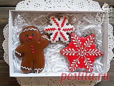 Мастер-класс : Видео мастер-класс: расписываем пряничного человечка глазурью