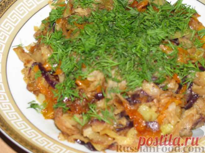 Рецепт: Овощное рагу с корневым сельдереем на RussianFood.com
