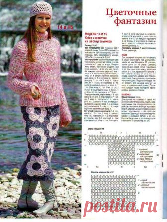 Вязание, юбка из Сабрина 02(15)_2005