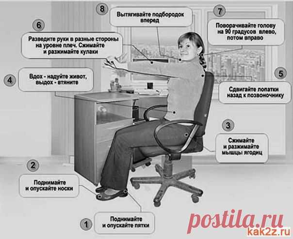 Скрытая гимнастика Воробьева. - Здоровье, физкультприветы и диеты