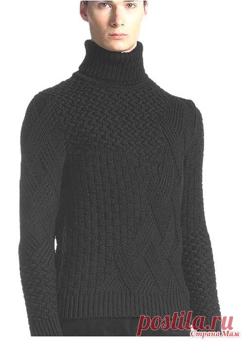 Мужской пуловер HUGO BOSS в моем варианте - Страна Мам