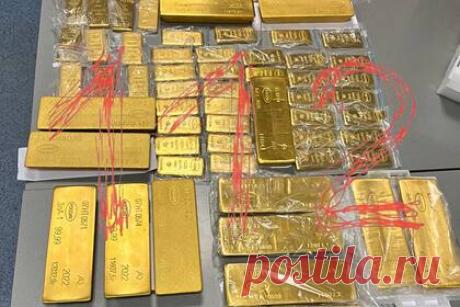 Трое контрабандистов попались на попытке вывоза из России 225 килограммов золота. Трое граждан Армении попались на попытке вывоза из России 225 килограммов золота — их задержали в одном из столичных аэропортов. Предварительно, стоимость золота оценивается в сумму не менее 770 миллионов рублей. Личности контрабандистов пока что не раскрываются, как и источник золота.