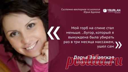 "Мой горб на спине стал меньше" Текст отзыва